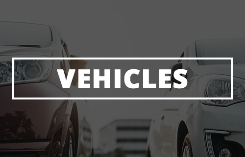 Inventory button with image of a vehicles in the background.